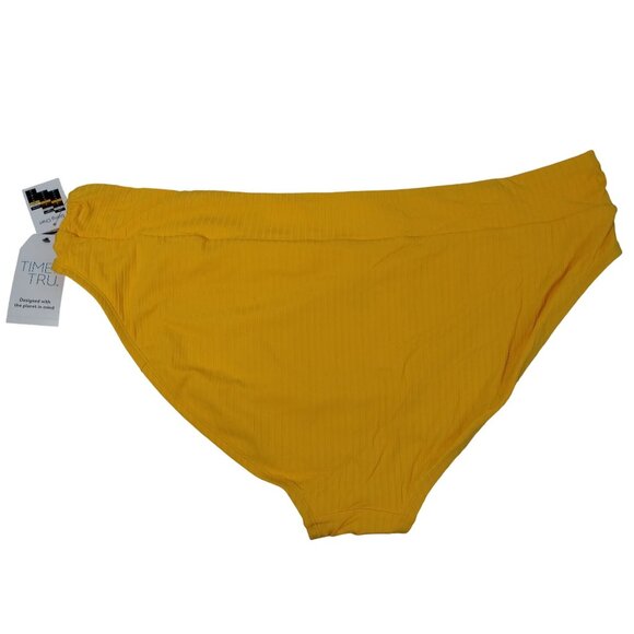 Time and Tru Womens 3X Marigold Mid Rise Mix and Match Bikini Bottoms New - Picture 7 of 7